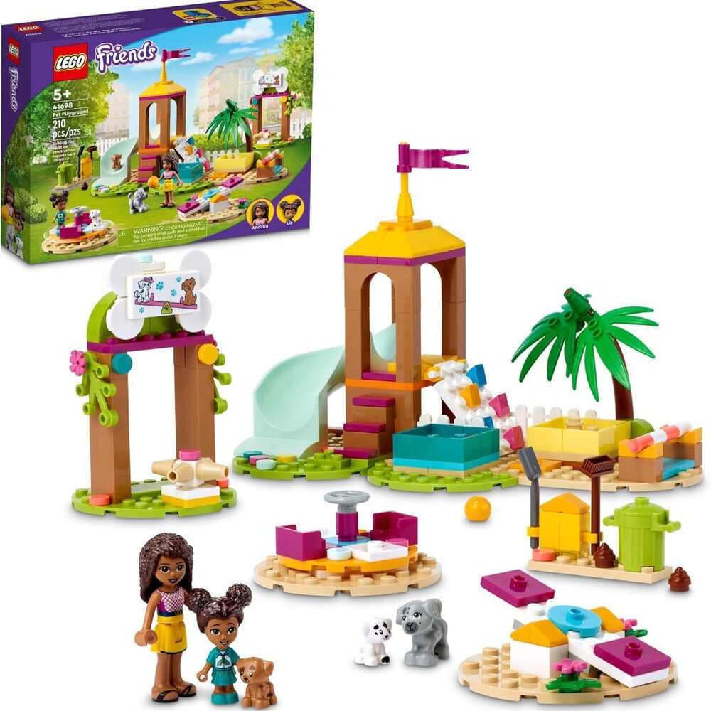 Lego  Friends Pet Playground 41698 Building Kit   Brand New